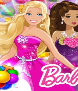 Barbie Prenses 3lu Eslestirme Yapbozu